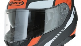 Casca Moto ROCC 453 portocaliu/negru - integrala